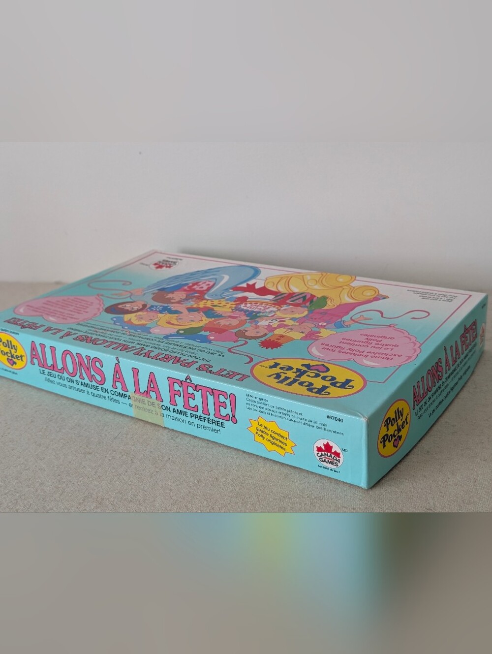 Vintage Polly Pocket Let's Party Board Game 1993 - Picture 11 of 13